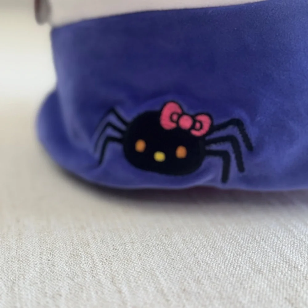 Hello Kitty Squishmallow 12 In Halloween Witch Plush Sanrio Jazwares Pink Purple